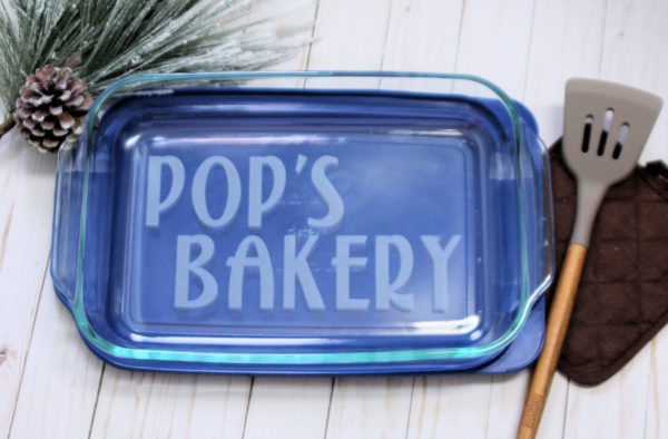Make it Custom choose - your wording or graphic - 9x13 baking dish - Image 9