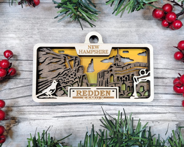 State License Plate Ornaments (All 50) & USA - Image 27